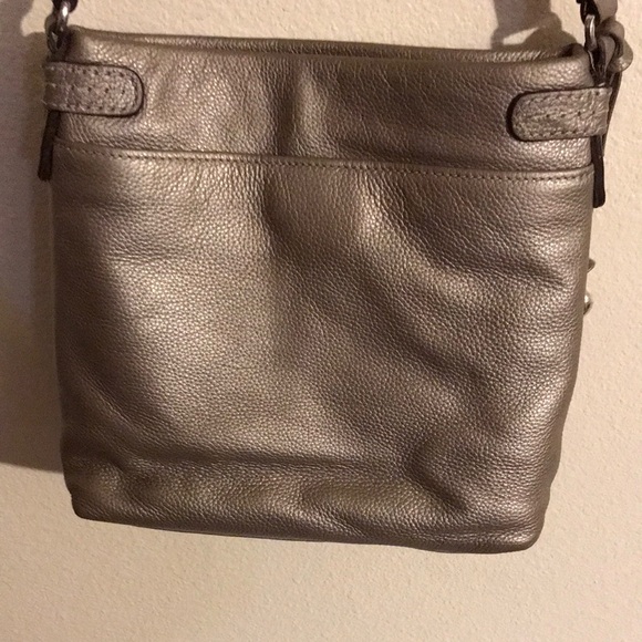Brighton Gray Studded Crossbody Bag - Picture 4 of 7